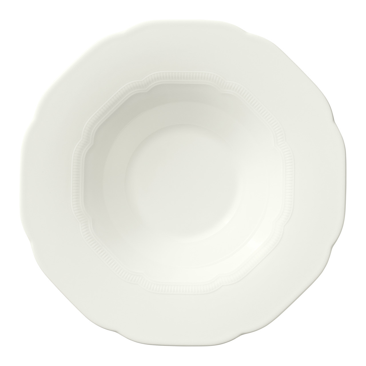 Create, Teller tief mit Fahne Relief ø 279 mm / 0,40 l